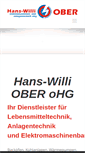 Mobile Screenshot of hans-willi-ober.de